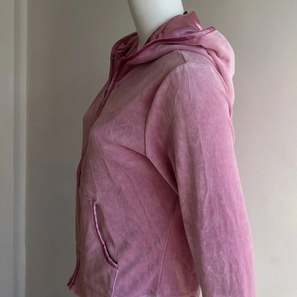 Everlast Women Zippered Velvet Long Sleeve Hoodie Size S, NWD - Picture 4 of 9